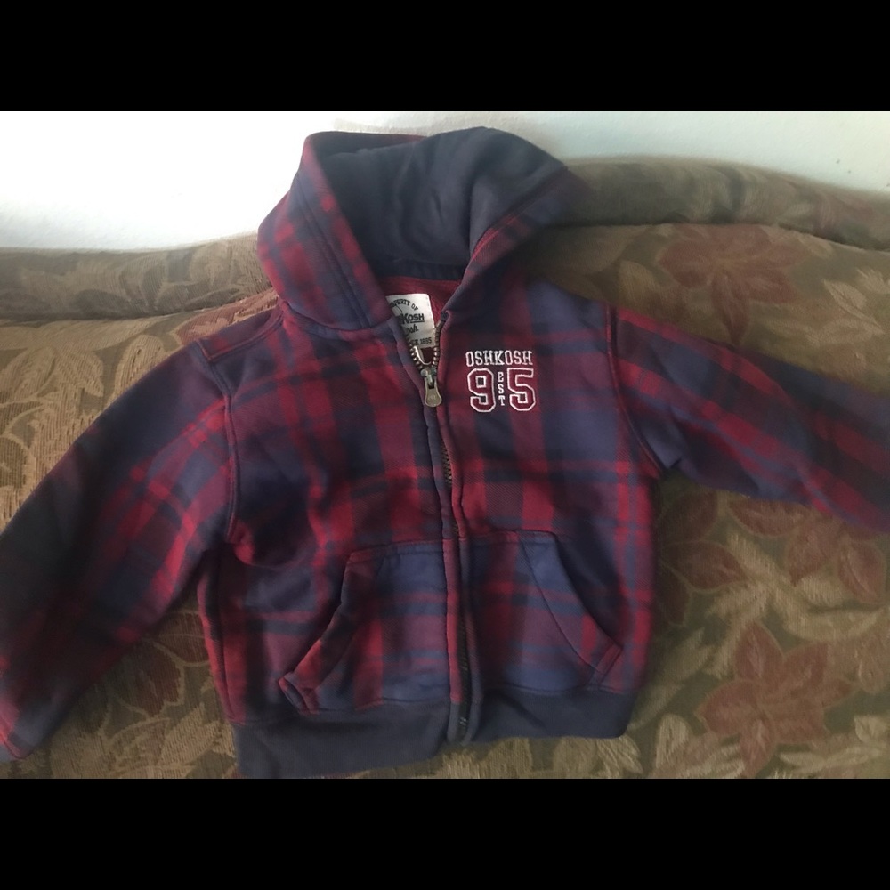 3 Todllers Oshkosh be gosh hoodie